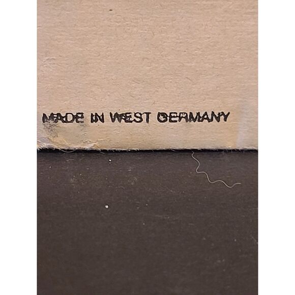 Royal Bavarian Crystal hand Cut Stems Water Wine Goblets with Box 6ct. 1980's‎ - Picture 8 of 11